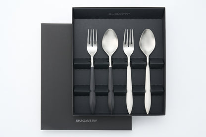 アレス ブラック＆アイボリー ブランチ ペアセット（4本）