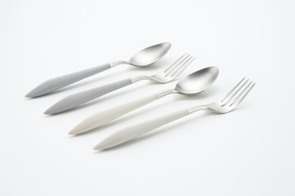 アレス グレー＆アイボリー ブランチ ペアセット（4本）