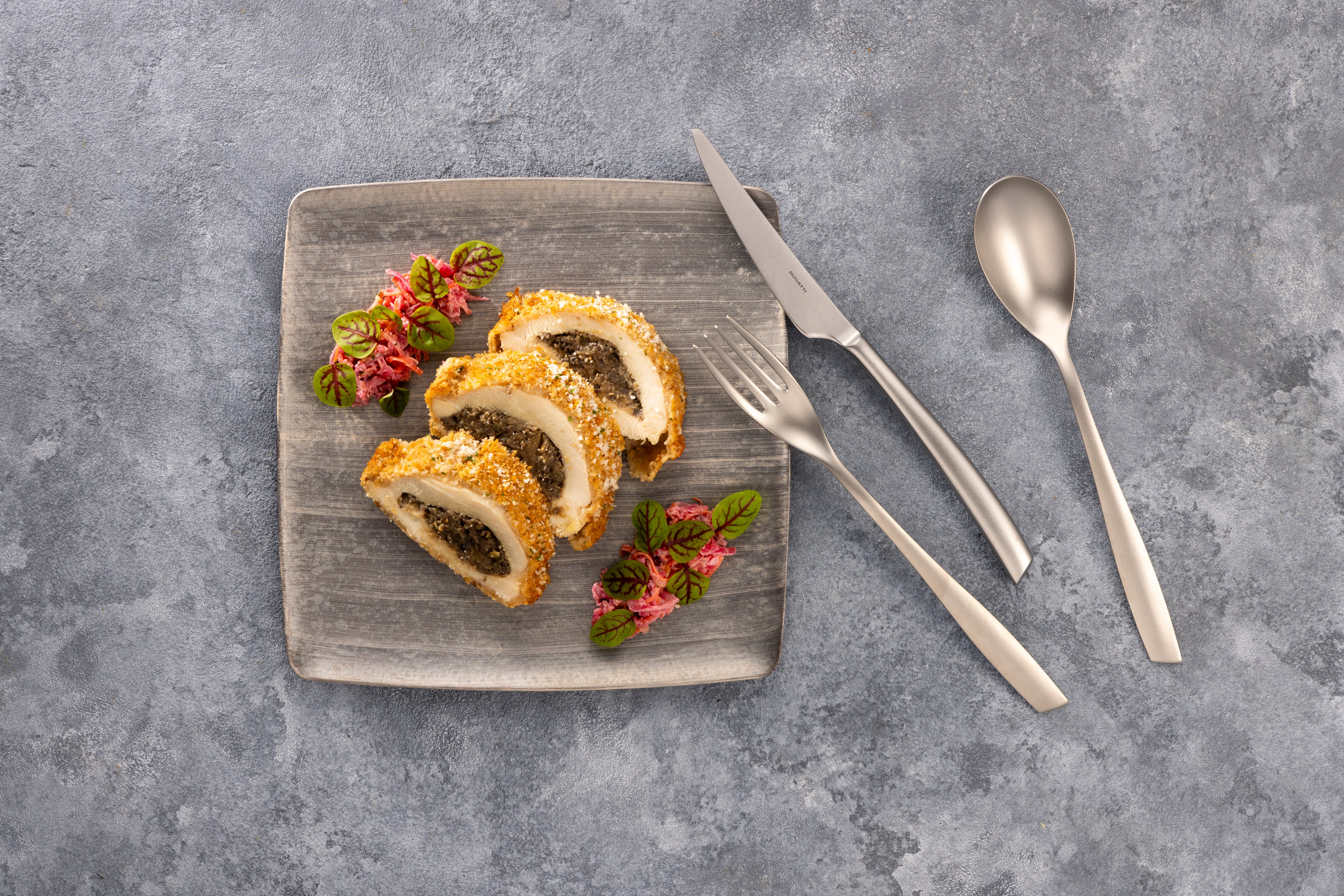 リビエラシルバーSB デザートナイフ – Bugatti Cutlery