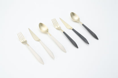 アレス ブラック＆アイボリー シャンパンPVD スターター ペアセット（6本）