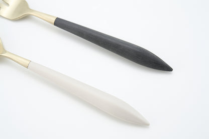 アレス ブラック＆アイボリー シャンパンPVD スターター ペアセット（6本）